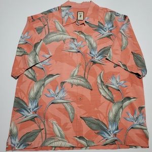 Jamaica Jaxx Floral Birds of Paradise 100% Silk